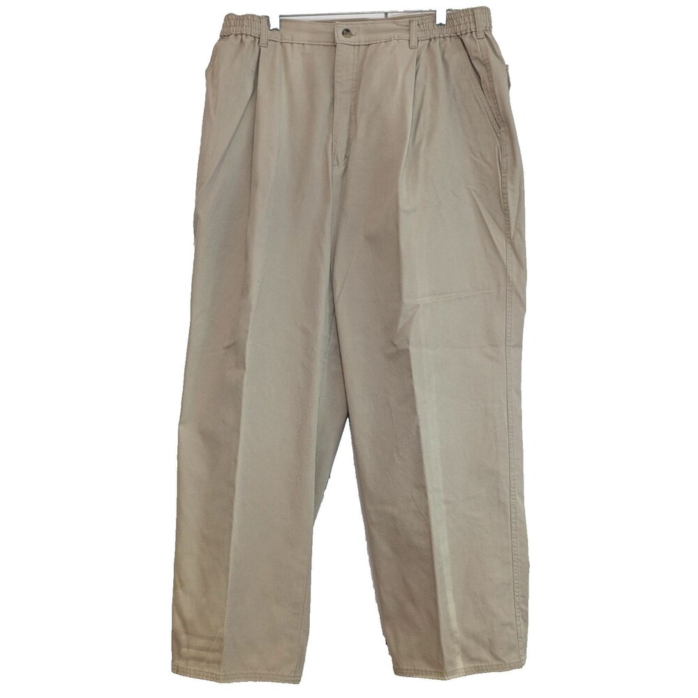 Vintage 90s Woolrich Canvas Pants Mens 42x32 Khaki Tan Outdoor Gorpcore Hiking